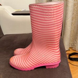 UGG Pink Striped Kids Boots